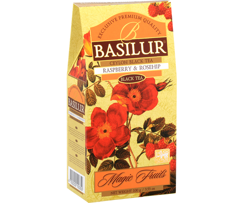 Magic Fruits - Raspberry & Rosehip - 100g Loose Leaf Black Tea