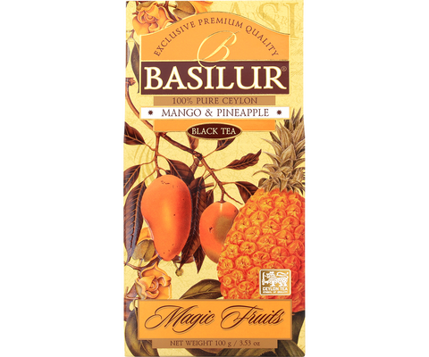 Magic Fruits Black Tea - Mango And Pineapple - 100g Loose Leaf Tea
