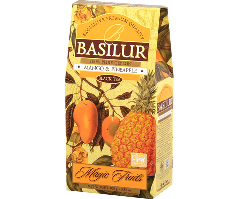 Magic Fruits Black Tea - Mango And Pineapple - 100g Loose Leaf Tea