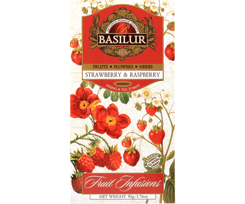Fruit Infusions - Strawberry & Raspberry - 25 Tea Bags