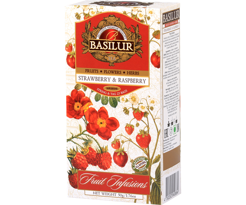 Fruit Infusions - Strawberry & Raspberry - 25 Tea Bags